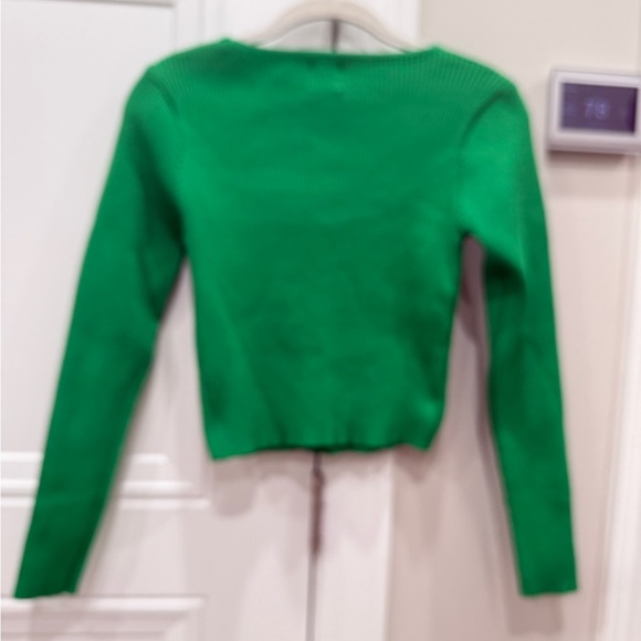 Women’s Princess Polly eliza‎ Green sweater top - Picture 7 of 8